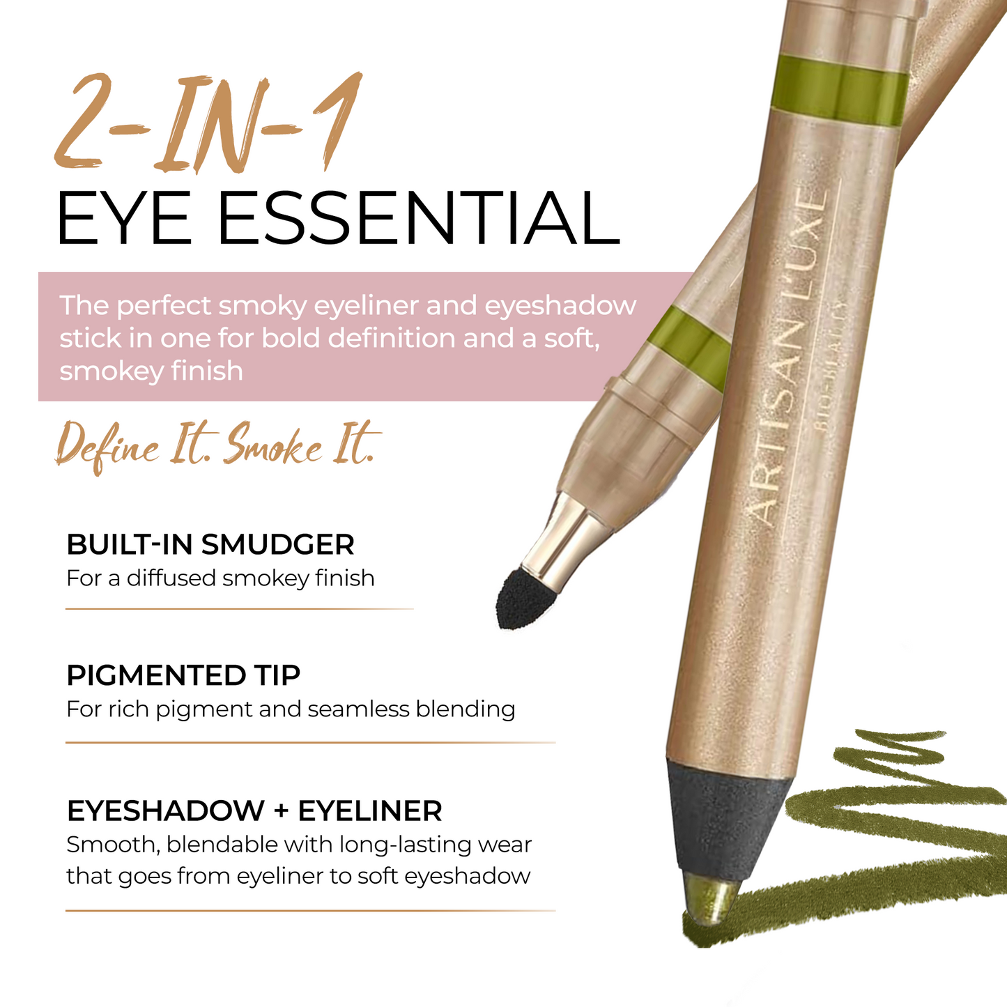 
                  
                    Velvet Eye L’uxe Pencil Persuasion Olive Green
                  
                